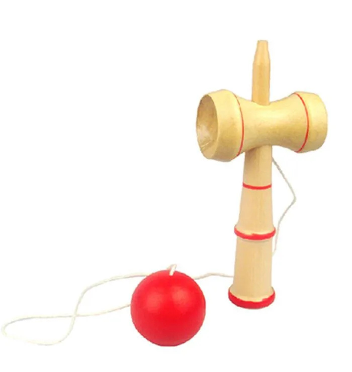 Game Balls Kids Wooden Kendama Coordinate Ball Bilboquet Skill Funny Toys Japanese Traditional Skillful Juggling Wood Sports | Игрушки и