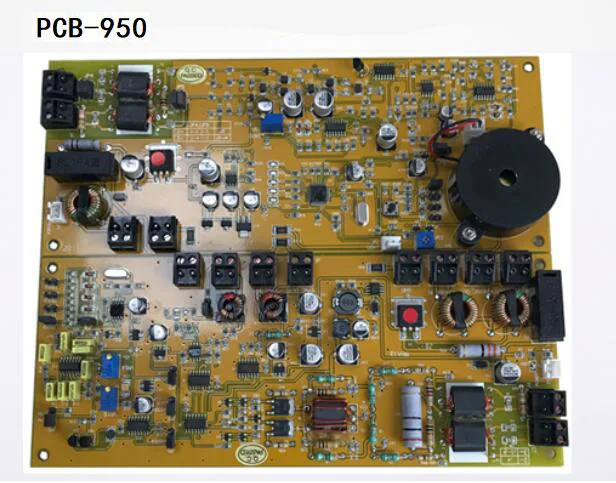 DC24V 8,2 mhz EAS RF DSP плата PCB RX+ TX для eas антенны желтый/синий HR-950 анти-помехи EAS RF двойная плата