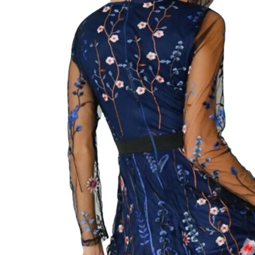 2019 Новое Yfashion женское сексуальное прозрачное Сетчатое богемное летнее платье с