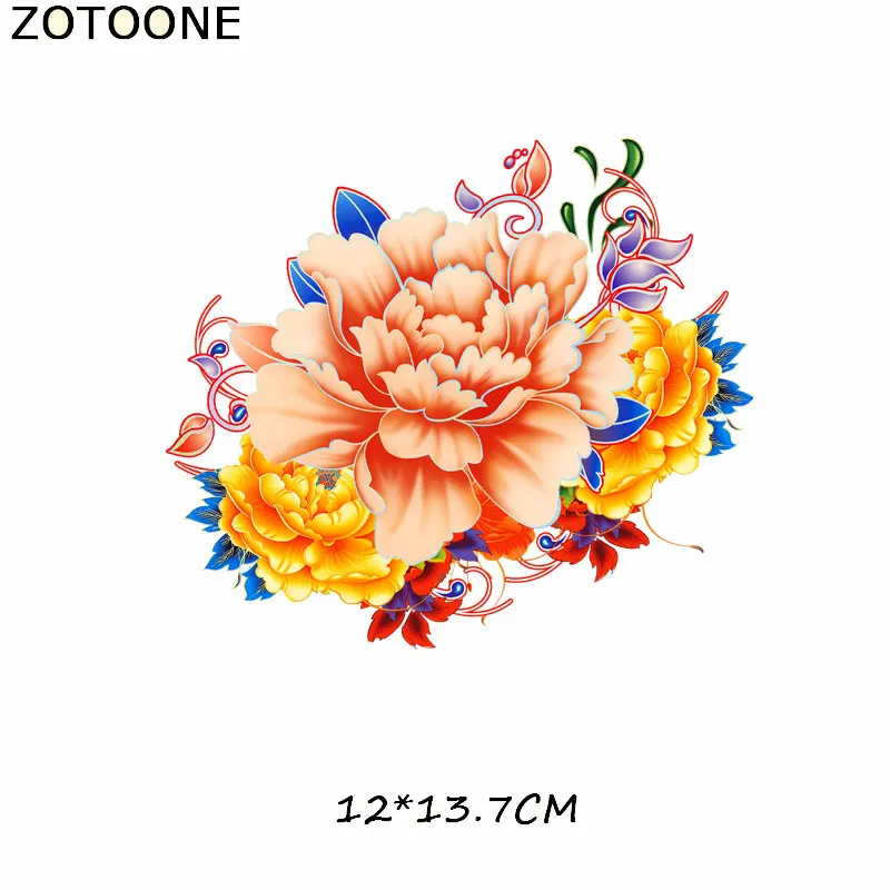 Цветочные нашивки ZOTOONE утюжок для переодевания одежды девочек платья сделай сам