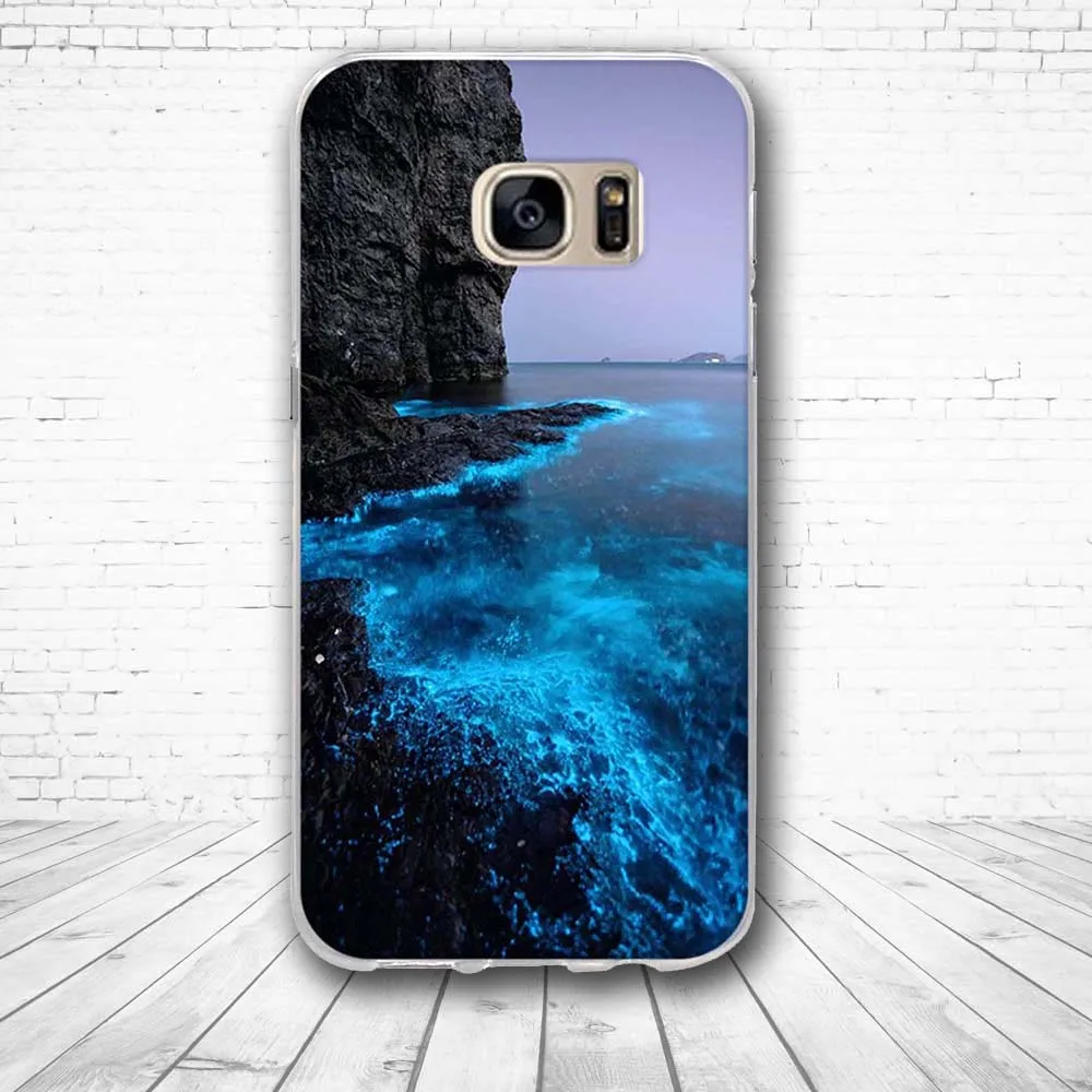 Чехол для Samsung Galaxy S7 силиконовый чехол ТПУ задняя крышка 3D Капа Fundas G930F G930FD G930W8