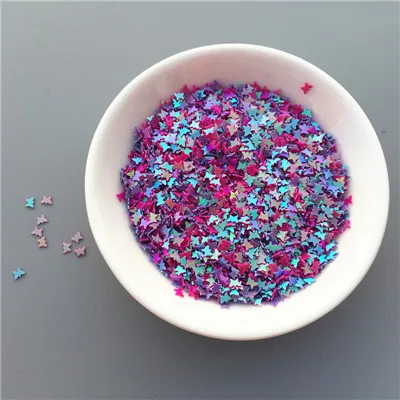 Mix Rose Purple 10 г/лот 3 мм Маленькая бабочка Форма пайетки для судов lentejuelas пайетками для ногтей маникюр/Свадебные украшения конфетти - Цвет: Mix Rose Purple