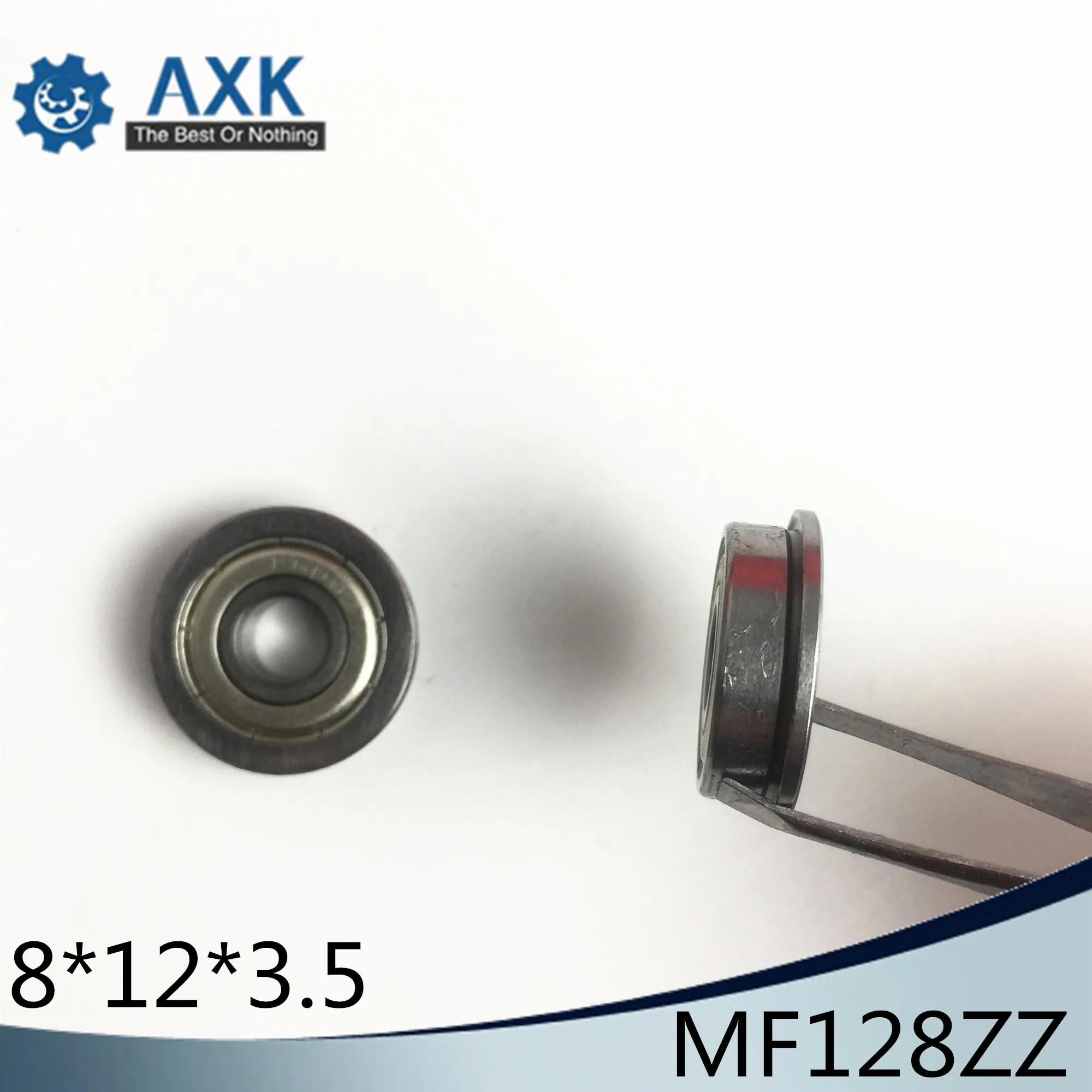 MF128ZZ Фланцевая втулка подшипника 8x12x3 5 мм ABEC 1 ( 10 шт.) Миниатюрный фланцевый MF128 Z ZZ