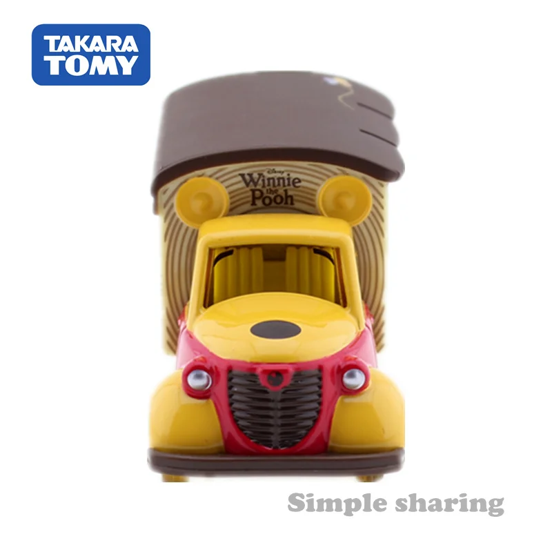 Takara Tomy Tomica Disney Motors Goody Carry Винни Пух литой металлический популярный миниатюрный