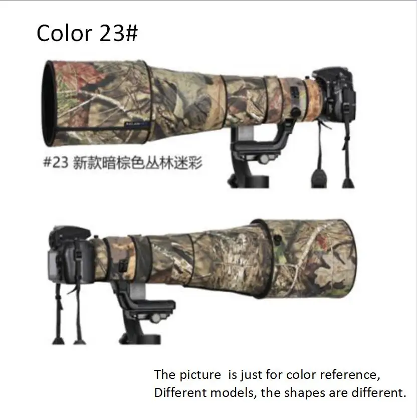 DHL/EMS линз из искусственной кожи PU камуфляжные линзы для объектива Tamron SP 150-600 мм F/5-6,3 VC Di USD G2 A022 пистолет для защиты объектива pt0044 - Цвет: 23