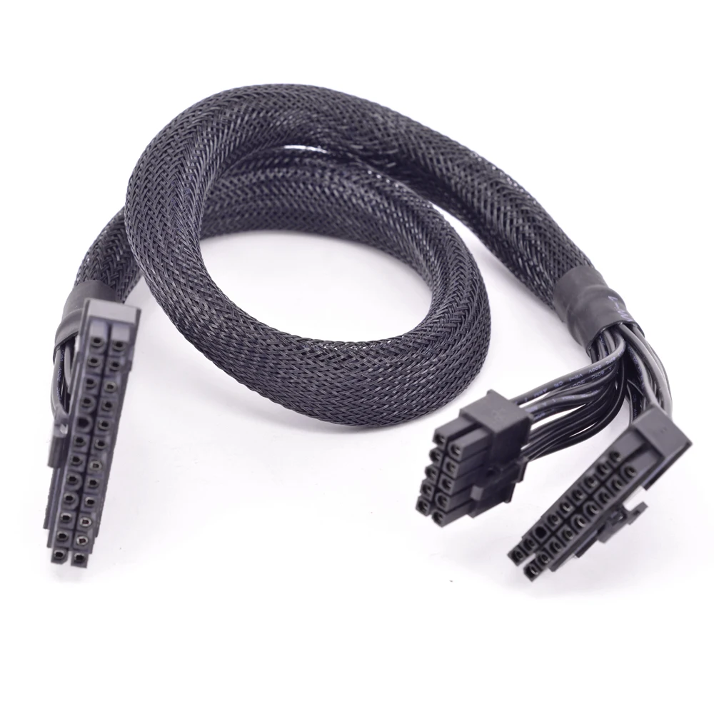 ATX 24Pin кабель питания материнская плата 18 + 10 Pin PSU модульный для Cooler Master V850 V1000 V1300