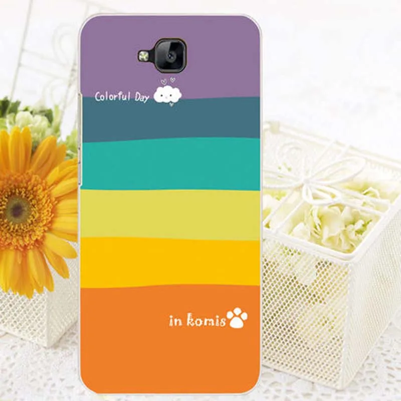 Для Huawei Honor 4C Pro чехол мультфильм Пластик прозрачный границы задняя крышка