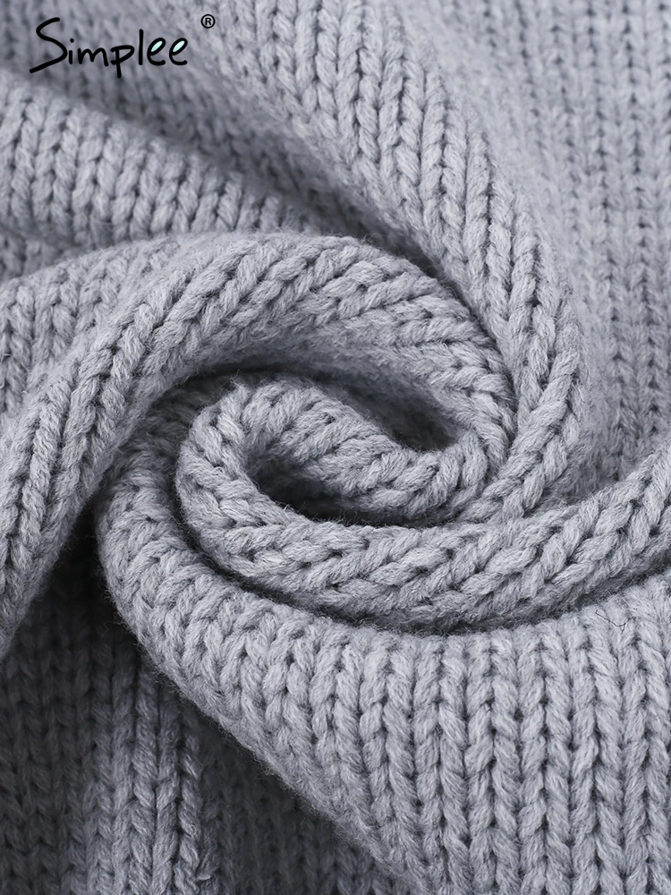 Женский длинный вязаный кардиган Simplee Теплый жакет на каждый день мягкий