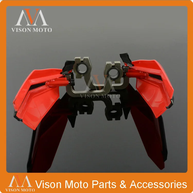 Красный мотоцикл чехлы на ручки для Honda CR 50 80 125 250 CRF250 450 CR500 XR250 CRF150 CRF230 для мотокросса Супермото