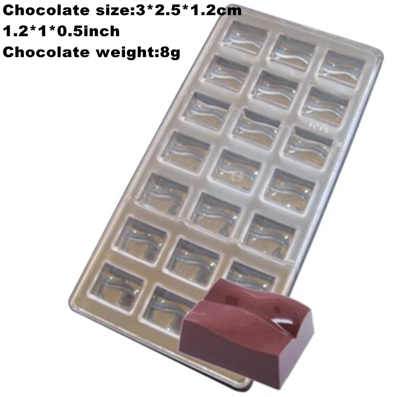 GB2151 Goldbaking кофе были шоколадные формы лист Конфеты Плесень Новое поступление поликарбонатные шоколадные формы - Цвет: GB2151