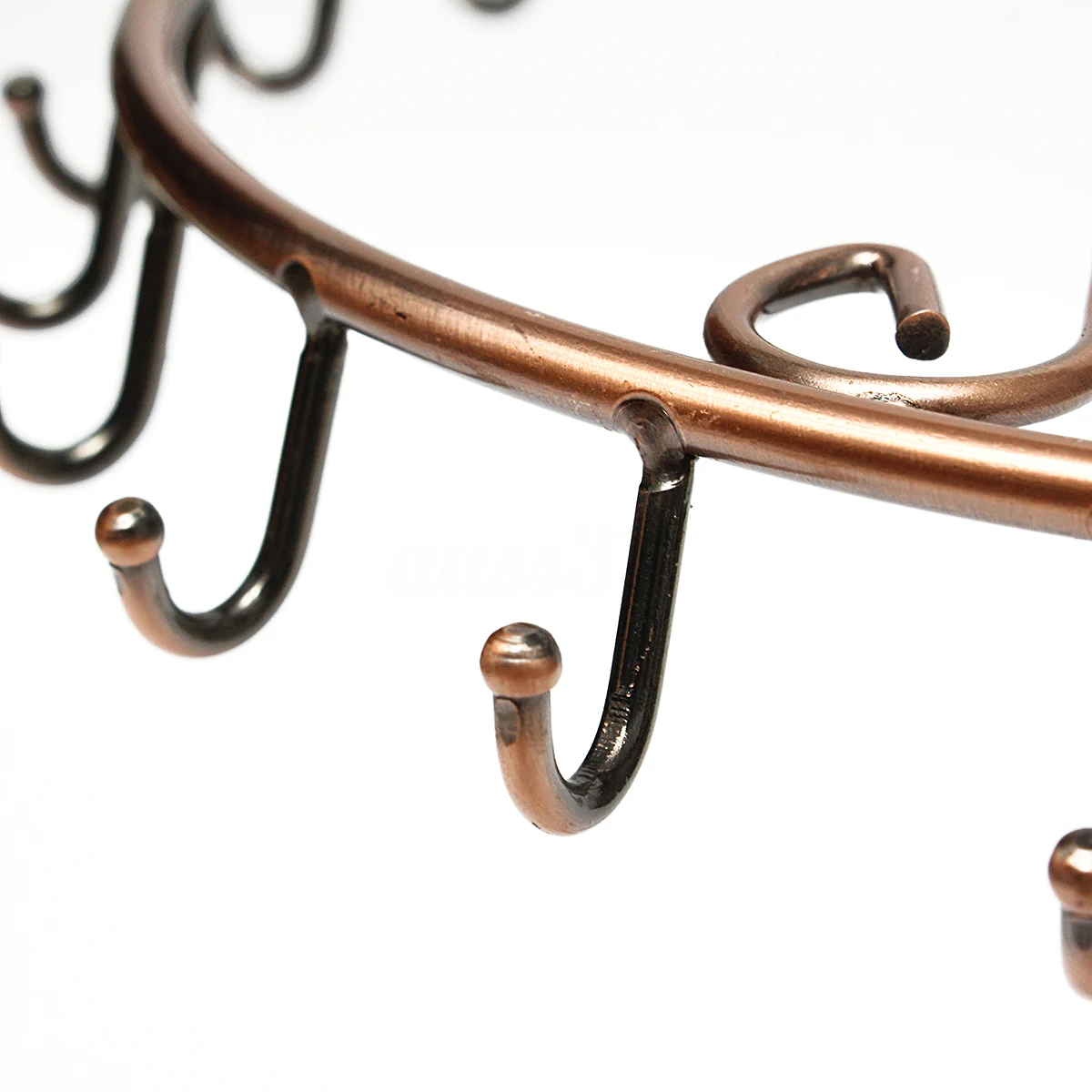 

Jewelry Rotating Ring Display Holder Organizer Necklace Stand Rack 23 Hooks