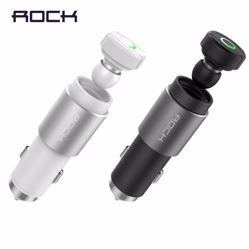 ROCK Wireless Bluetooth earphone&amp Hammer Car Charger headset and Phone 2 in 1 | Мобильные телефоны и аксессуары