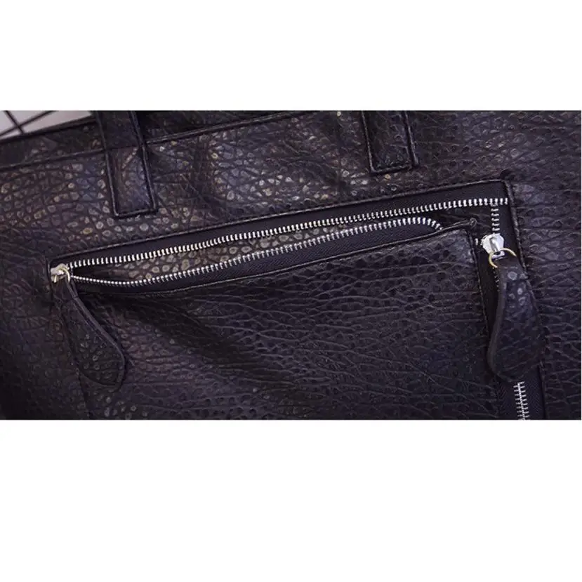

Ausuky New Arrival Autumn Bag Large Shoulder Bag Daily Vintage women messenger bags Causal Rivet Bag bolsa feminina 45