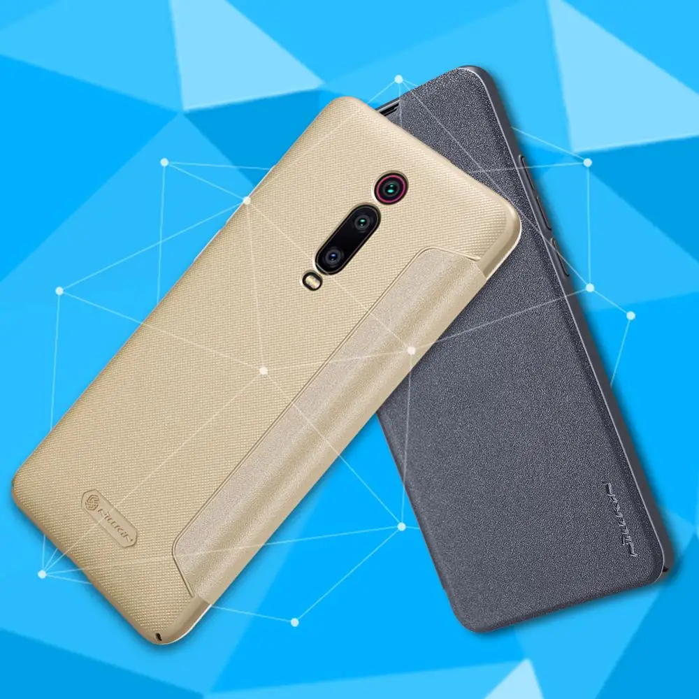 Для Xiaomi mi 9T Pro чехол Nillkin Супер тонкий жесткий пластиковый кожаный чехол для телефона чехол-книжка для Xiao mi Red mi K20 Pro Capa