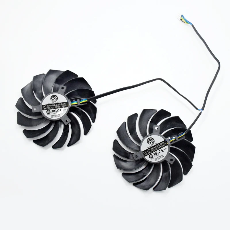 95 мм PLD10010B12HH 4Pin кулер вентилятор Замена для MSI GTX 1060 1070 1080Ti RX480 470 480 570 580 Вентилятор Охлаждения видеокарты
