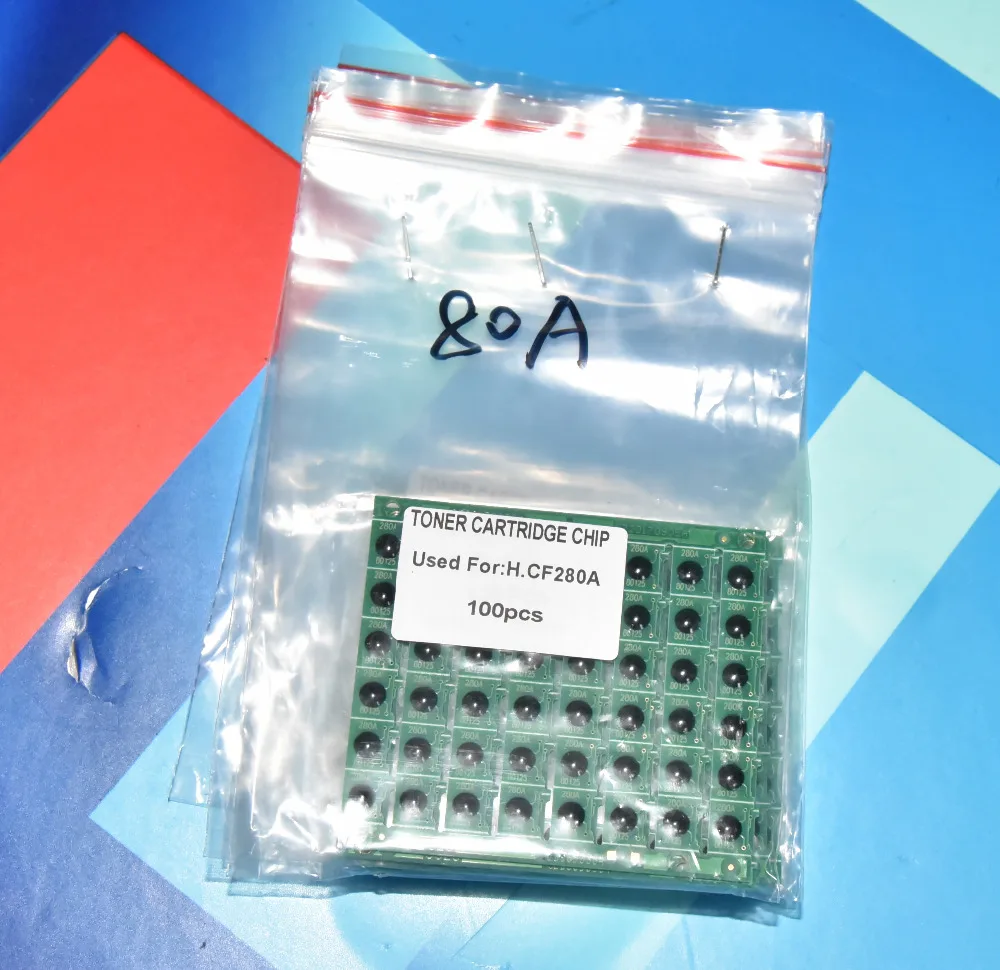 

50pcs* Universal toner chip for CB435A CB436A CE285A CE278A CE505A CF280A CE255A CC364A U9A1