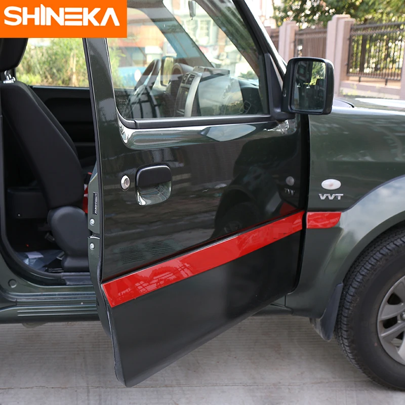 SHINEKA ABS автомобильный Стайлинг корпус автомобиля дверь боковой молдинг крышка