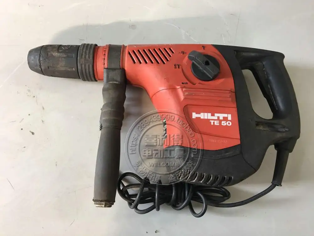 Б/у Hilti hammer TE50 многофункциональный электрический молоток дрель Бесплатная