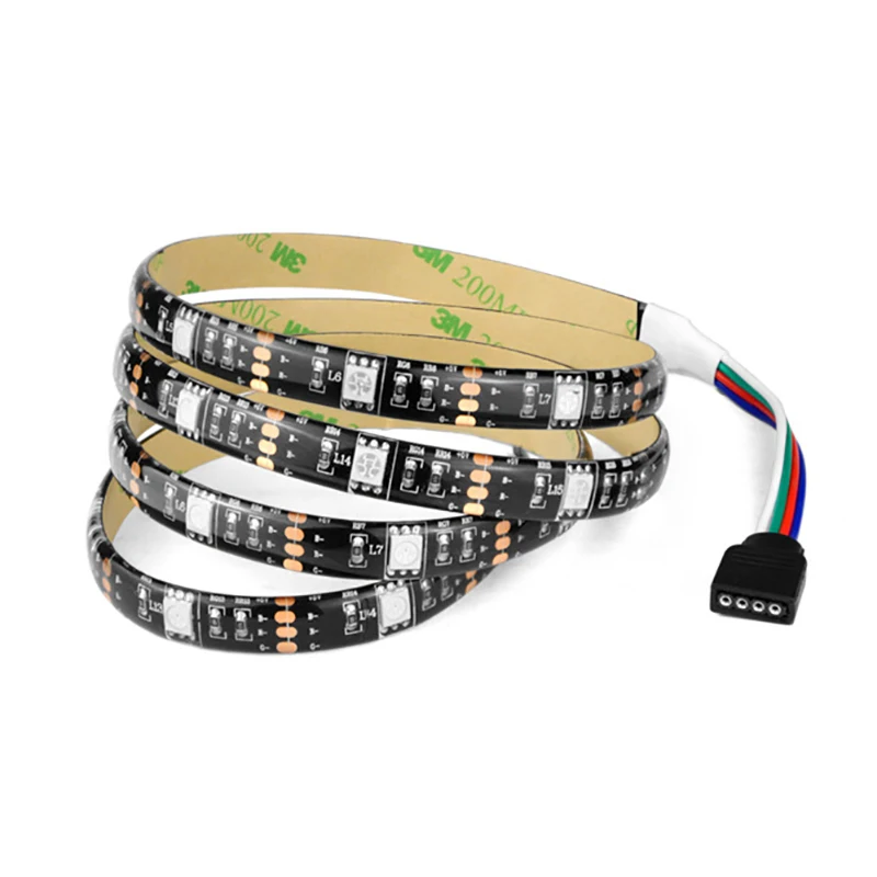 Светодиодная лента мини 3 клавиши управления RGB 1 м 30 светодиодный S с usb-питанием DC