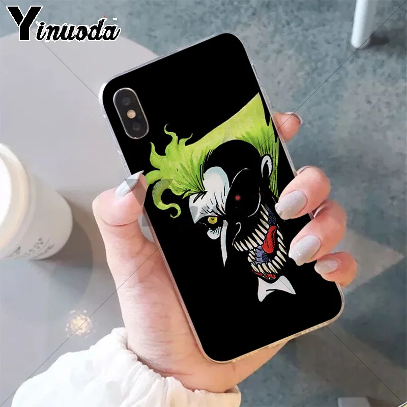 11pro MAX DC Joker Karta Мягкий ТПУ чехол для телефона iPhone 6S 6plus 7 7plus 8 plus X Xs 5 5S XR | Мобильные