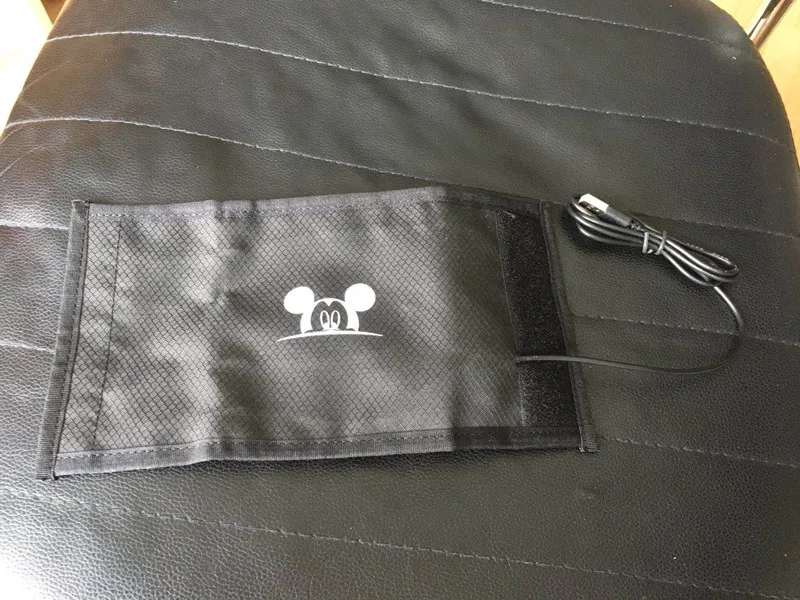USB bottle heating Disney Микки Маус детские пеленки сумка материнская коляска сумка подгузник рюкзак для беременных подгузник сумка Mommy дорожная сумка Новинка - Цвет: USB bottle heating