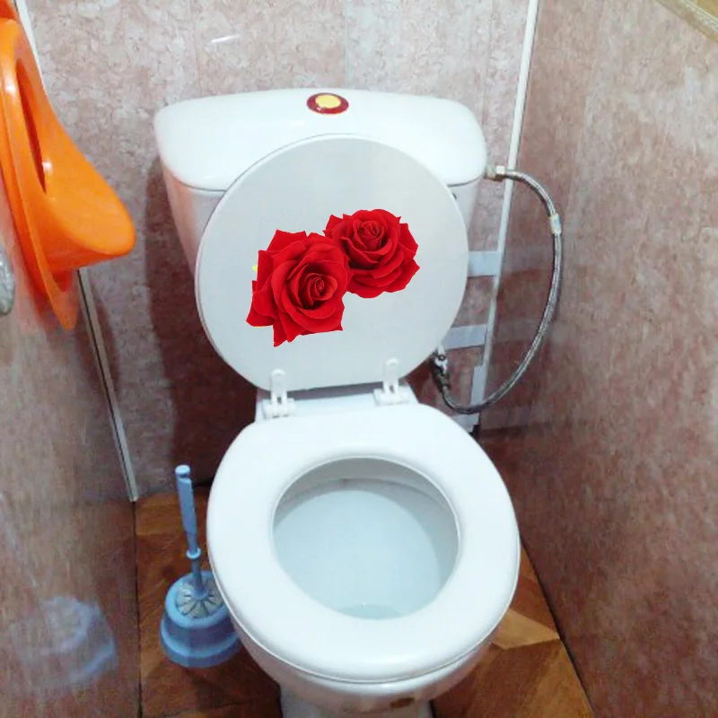 YOJA 22 3x16 см романтическая красная роза украшение для спальни модная наклейка