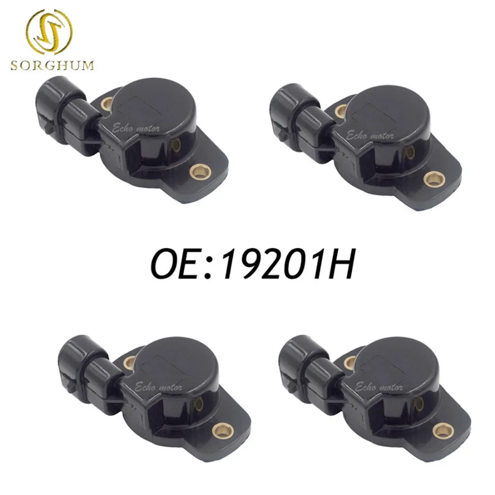 

New 4PCS THROTTLE POSITION SENSOR 19201H FOR Citroen Fiat Lancia Peugeot 106 205 206 306 406 Renault Kangoo Laguna Twingo Volvo