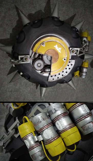 Реквизит для косплея Overwatch Jamison Fawkes Junkrat RIP Tire|Аксессуары костюмов| |