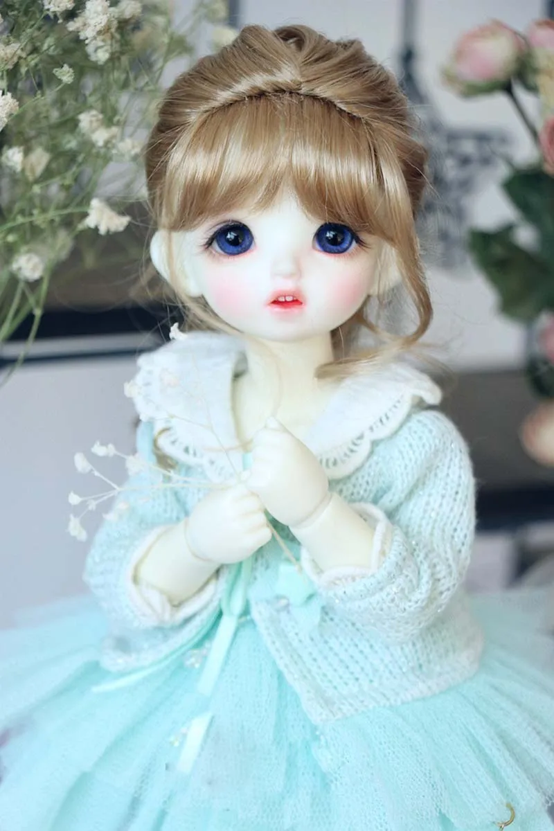 Новый стиль 1/3 1/4 16 BJD парик Супер кукла модный мохеровый с одной оплеткой для