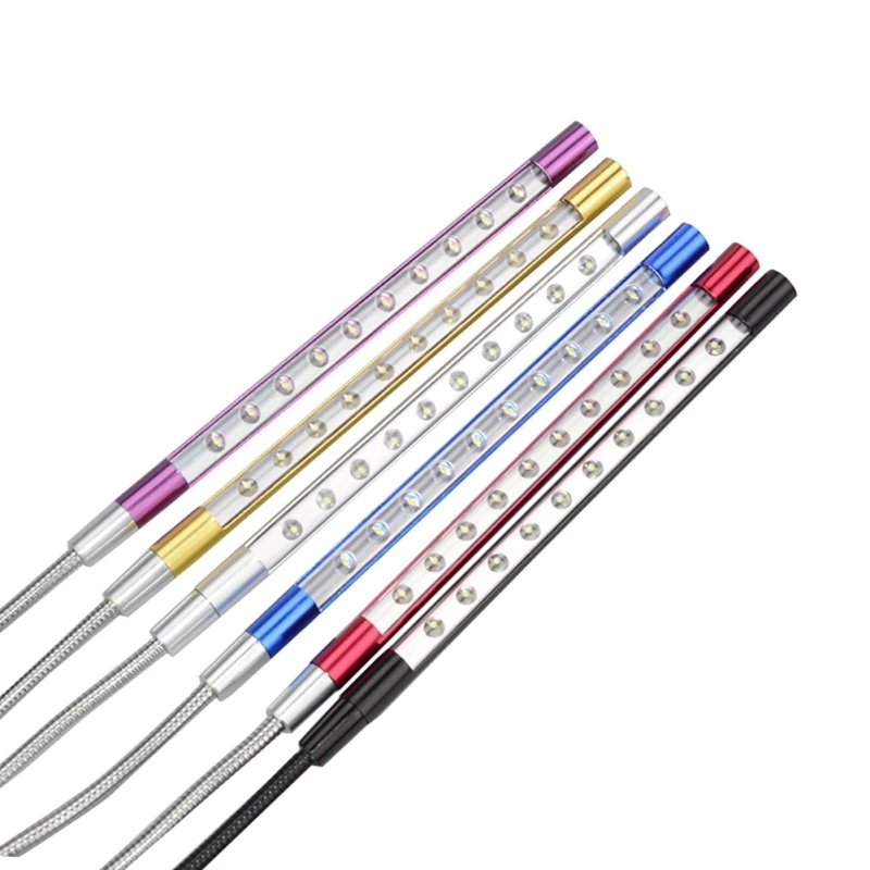 Usb Metal 10 Light Клавиатура ноутбука небольшой ночной свет Светодиодная настольная