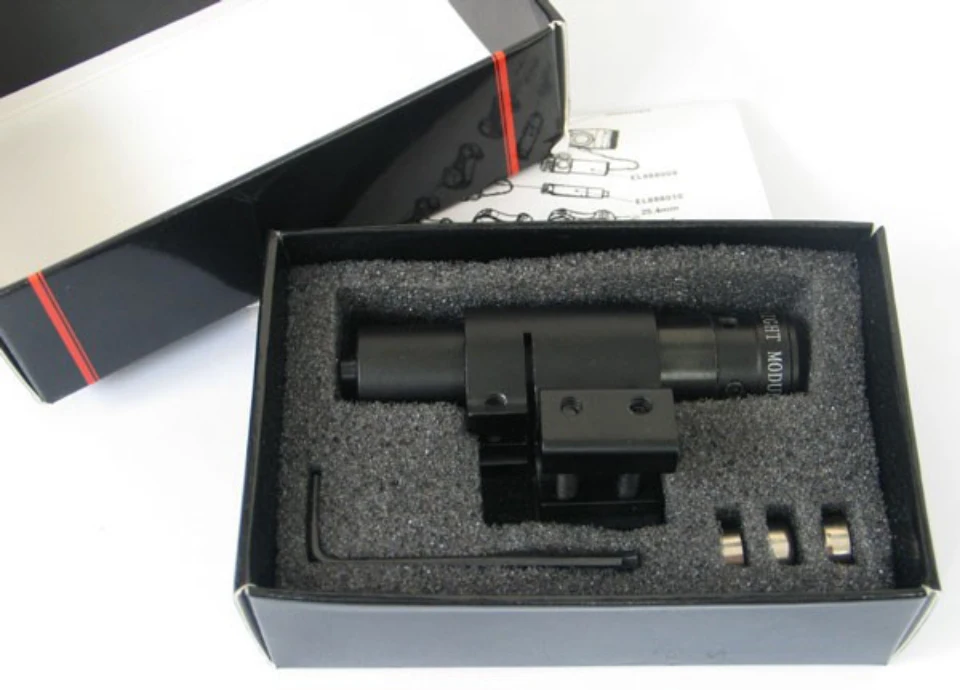 Лазерный прицел с красной точкой для страйкбола и арбалета креплением