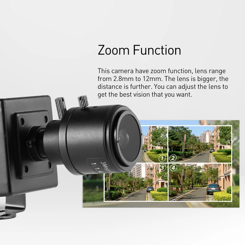 POE HD 1080P IP камера 2 8 12 мм ручной зум объектив 2.0MP Домашняя мини безопасности ONVIF P2P CCTV