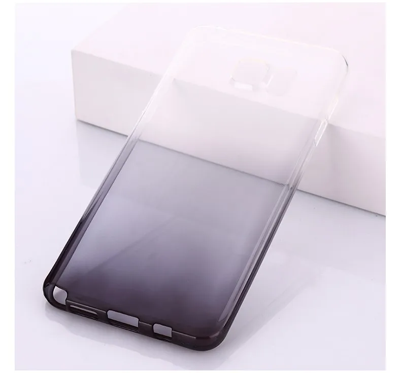 Ultra Thin Transparent Soft Silicone TPU Gradient Color Cover Case For Samsung Galaxy Note 3 4/5 / 8 9 N9100 N9200 Phone Shell |