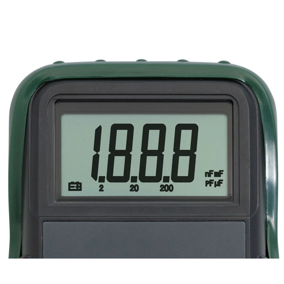 Тестер конденсатора MASTECH MS6013A (MY6013A) портативный цифровой измеритель емкости tetrep