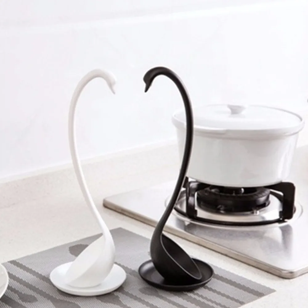 1 шт. ложка Лебединая с лебедями из полипропилена|cooking tools|plastic toolsplastic kitchen tools |