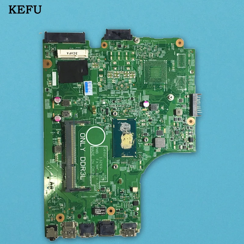 KEFU для Dell 3442 3443 3542 3543 5748 5749 Материнская плата ноутбука 13269 1 PWB.FX3MC REV:A00 I5U CPU