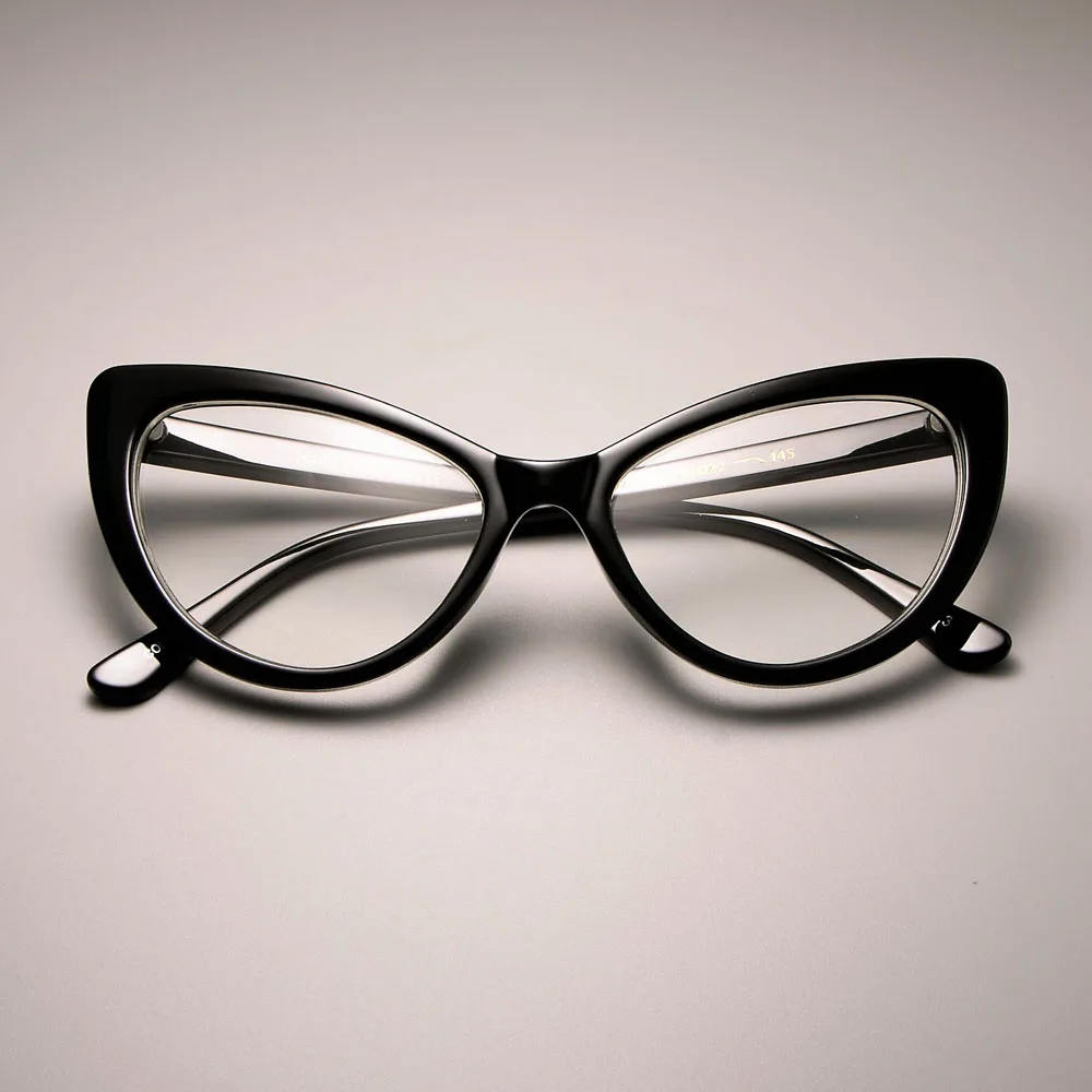 Женские оправы кошачий глаз CCSPACE брендовые дизайнерские для оптической Оправа
