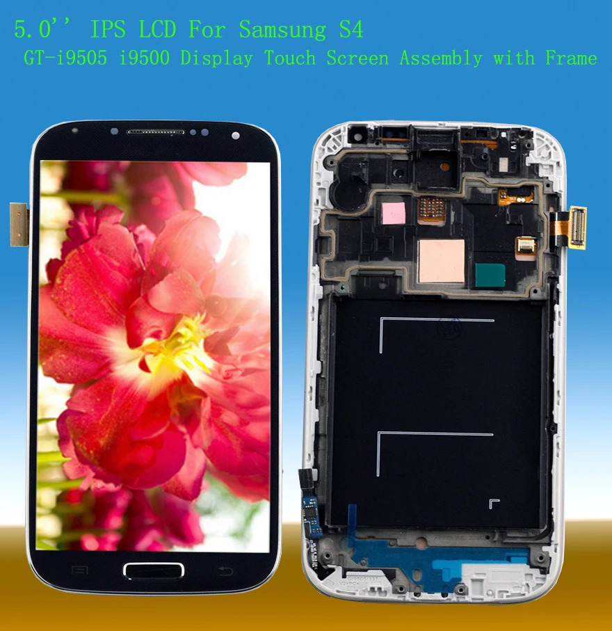 ЖК дисплей STARDE 5 дюймов для Samsung Galaxy S4 SIV i9500 i9505 с сенсорным экраном и дигитайзером