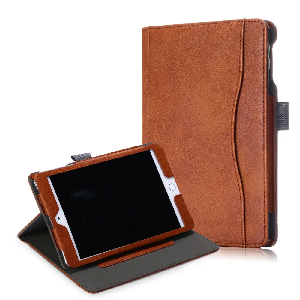 For Apple iPad Mini 5 4 Mini5 Mini4 +Film +Pen Flip Stand Leather Skin Shell Case Funda Capa Magnet Smart Auto Sleep/Wake Cover |