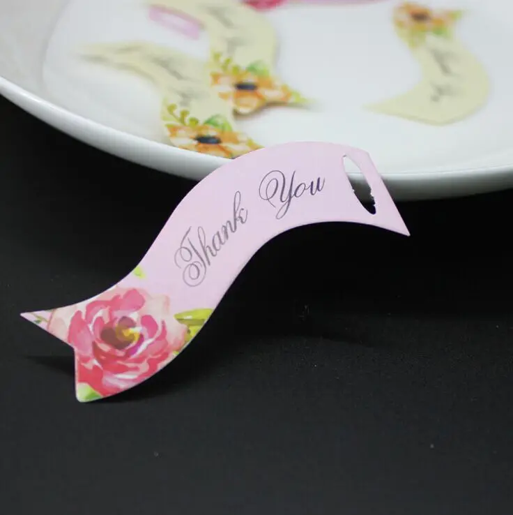 Горячее предложение 100 шт винтажный подарок Благодарим Вас за пользу бирки в