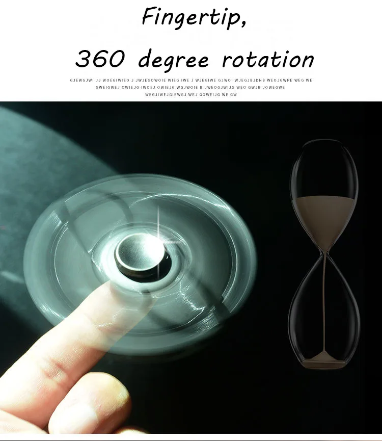 Join. Y брелок для ключей с кончиком пальца гироскопа креативный серебряный черный