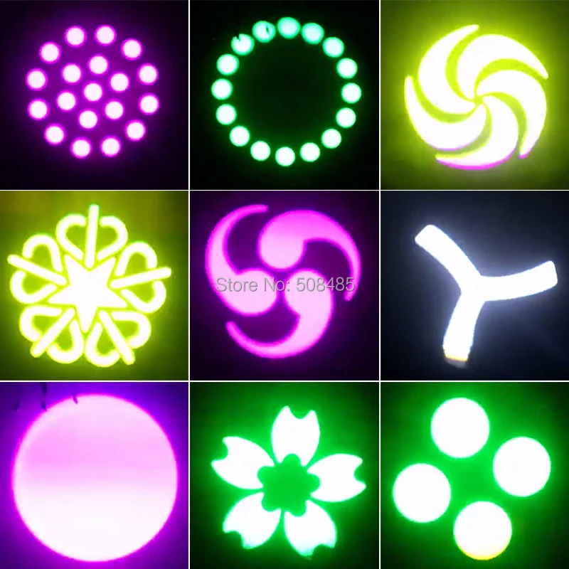 

150W Moving Head LED Spot Light High Output Led Professional Dj Gobo Spot Fixture Stage Lighting christmas/wedding decoration