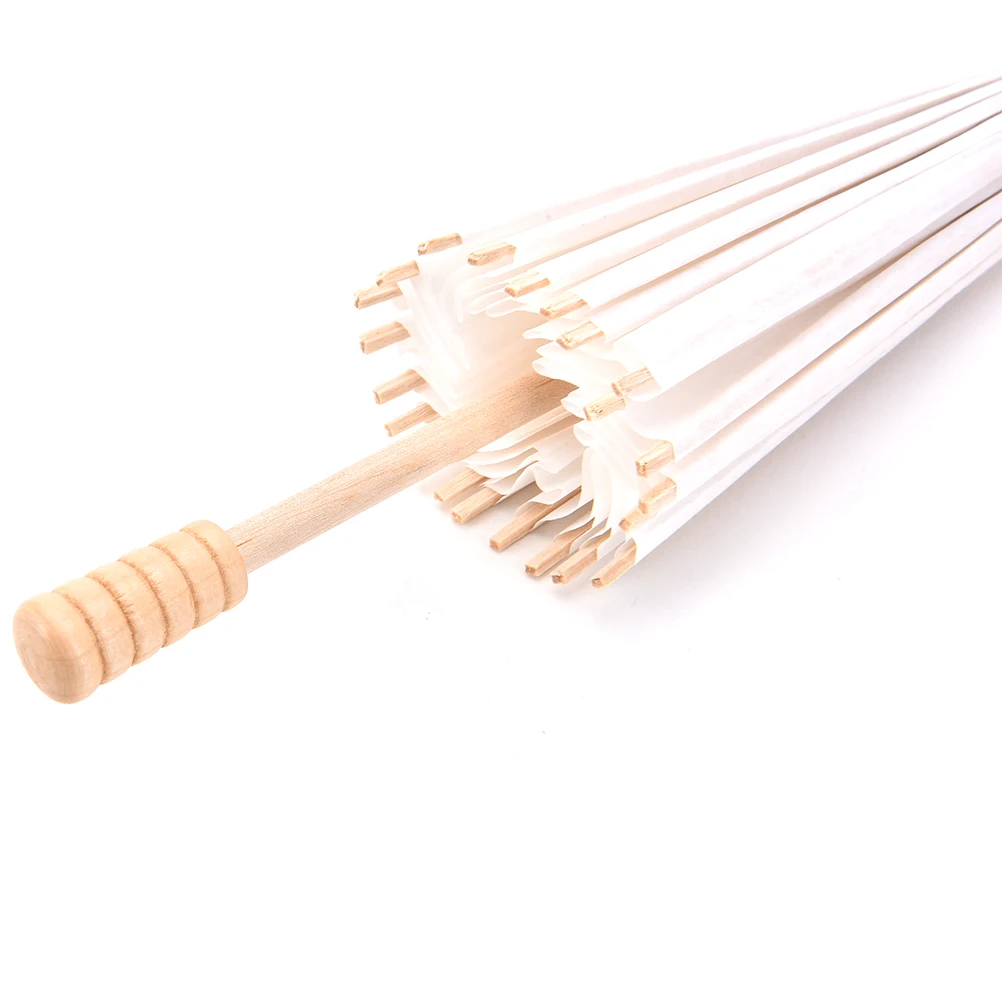 1 шт. Новый мини китайский бумажный зонтик для Детские краски поделки своими