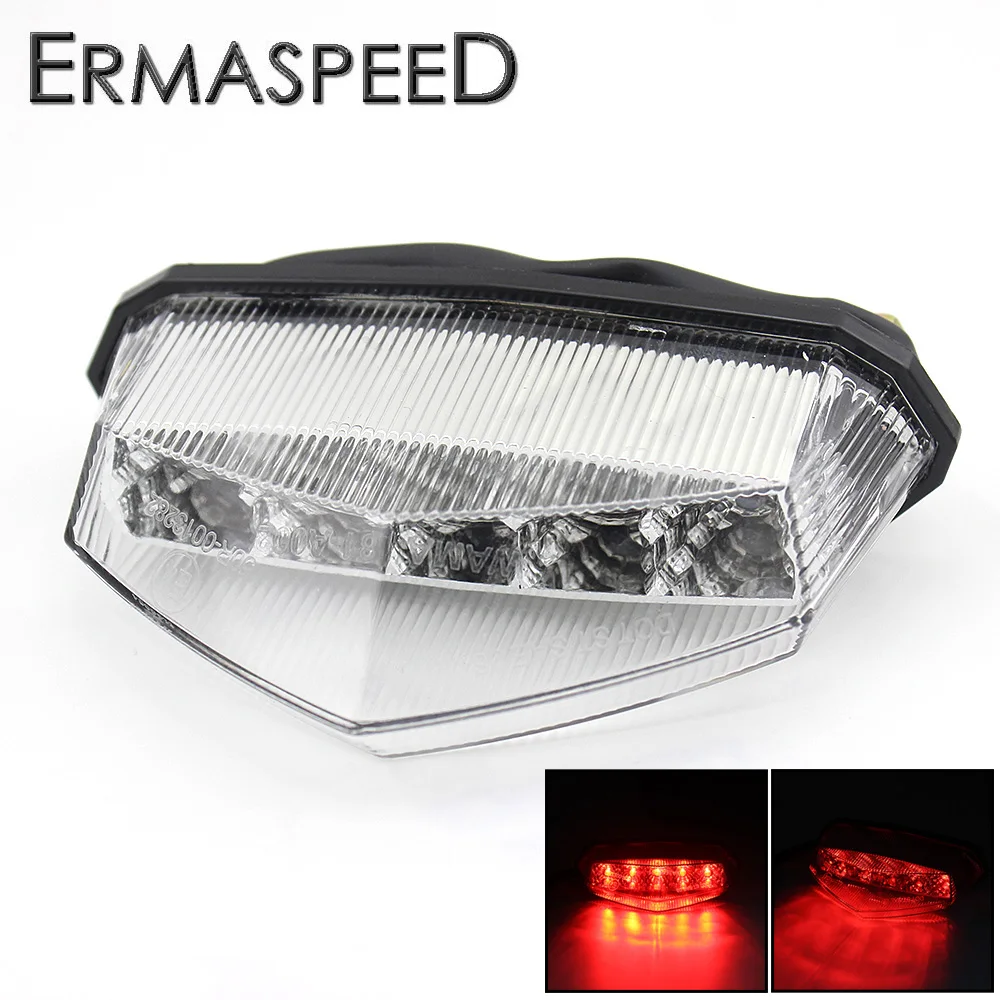 

Universal Red Motorcycle Brake Lights LED Retro Motorbike Racing Accessories Rear Indicator Tail Light for Motocross Dirt Bike