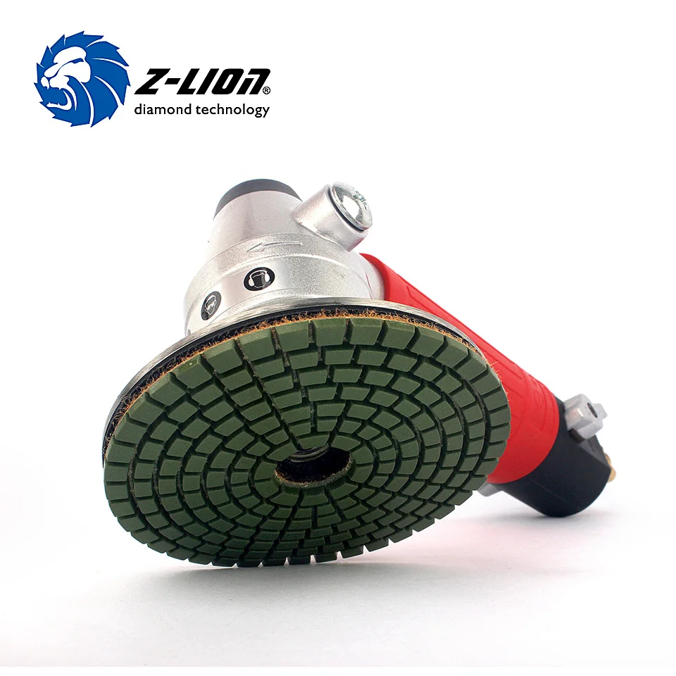 Новинка гибкий Алмазный полировальный диск Z-LION 3 шт. 5 100 мм Мраморная гранитная