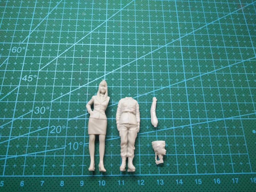 Неокрашенный набор, 1/35, русская танковая фигурка офицера, старинная фигурка, набор из смолы
