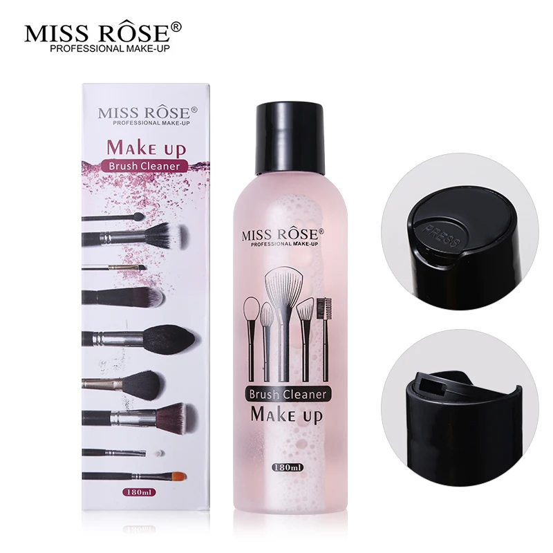 Miss Rose брендовые кисти для макияжа 180 мл Pro очищающее жидкое моющее средство быстро