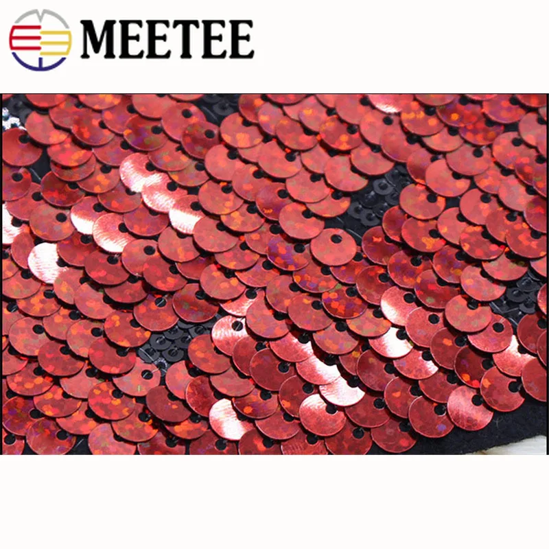 2pcs Red Sequins strawberry Embroidery Fabric Large Applique Patch sweet Lace Sew Dress Cloth Decorate DIY Accessory ZK874 | Дом и сад