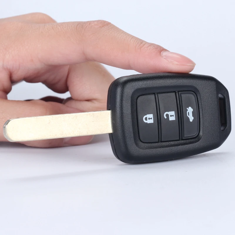 2/3 Button Car Remote Control Key Shell Straight Metal Spare Replacement Suit For Honda 2015 New Fit Binzhi XR-V | Автомобили и