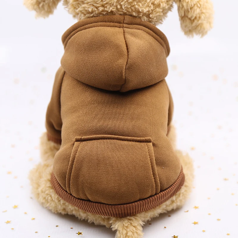 Warm Pet Clothes for Dog Coat Polyester Puppy Sweatshirt Winter Clothing Costume Ropa perro | Дом и сад